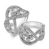 Pave Diamond Cocktail Ring - Dracakis Jewellers